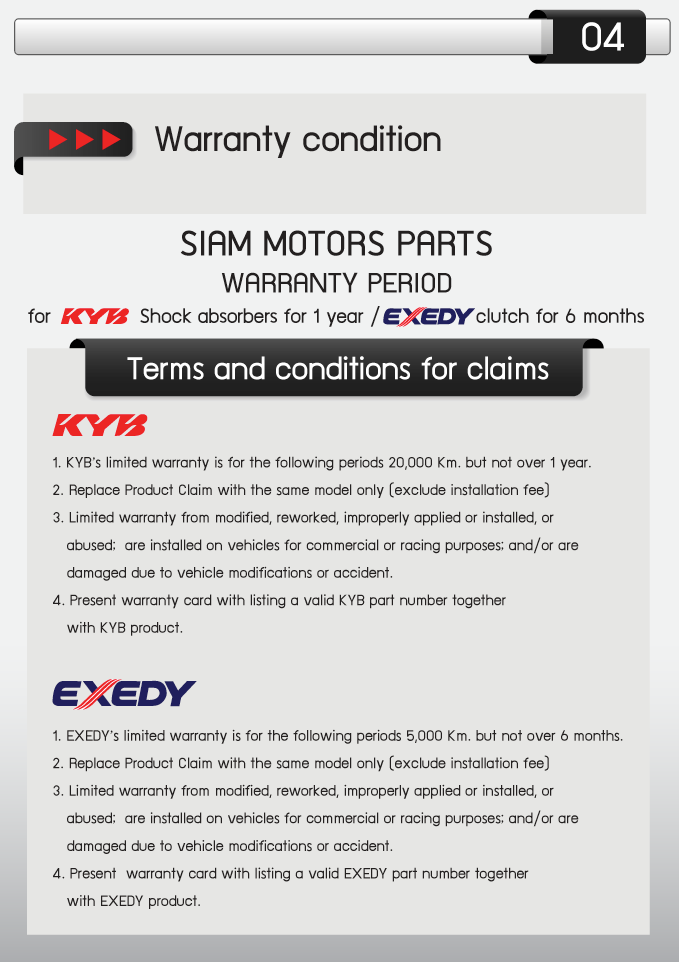Warranty Condition